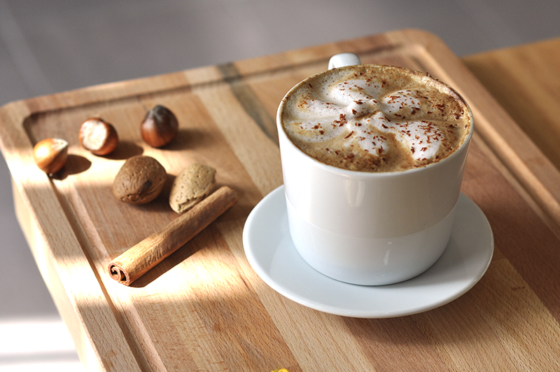 Cappuccino with Almond Milk Anais Cafe